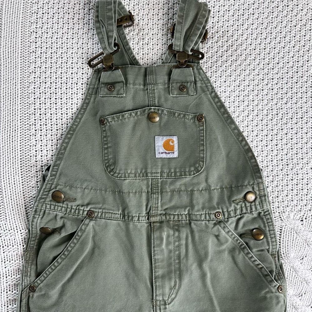 Carhartt double knee Overalls size 5T - Picture 4 of 6